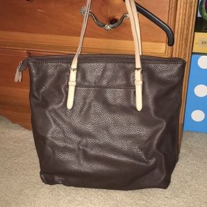 Simple brown purse
